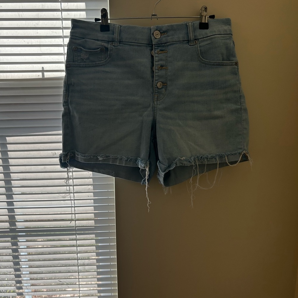 American Eagle Outfitters Light Blue Jean Shorts